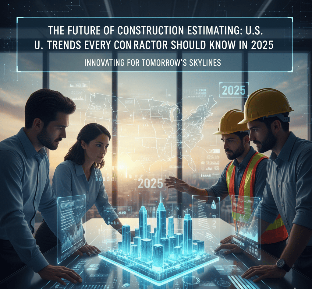 The Future of Construction Estimating: U.S. Trends Every Contractor Should Know in 2025