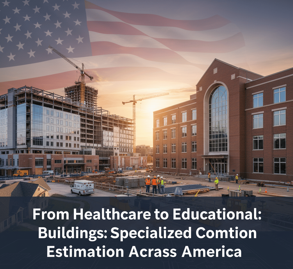 From Healthcare to Educational Buildings: Specialized Construction Estimation Across America