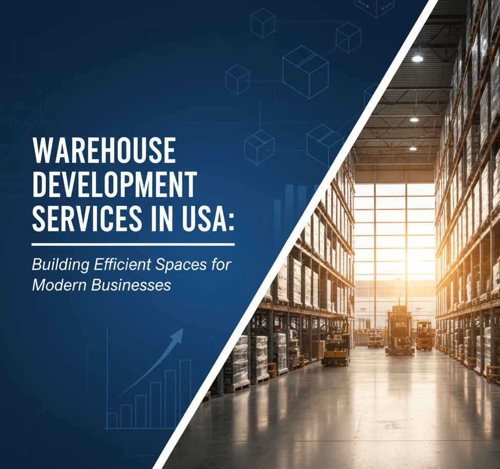 “Warehouse Development Services in USA: Building Efficient Spaces for Modern Businesses”