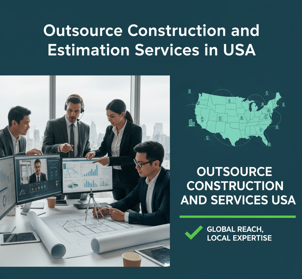 Outsource Construction and Estimation Services in USA: Key Advantages for Builders and Contractors