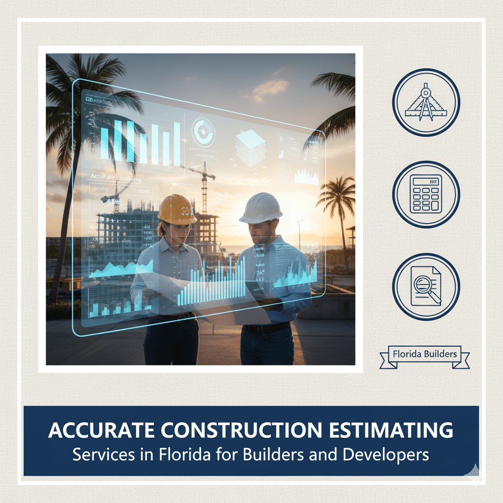 Accurate Construction Estimating Services in Florida for Builders and Developers