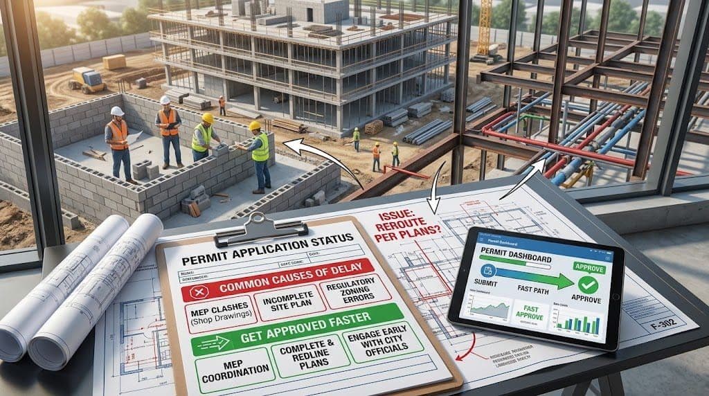Construction Permit Delays: Common Causes and How to Get Approved Faster