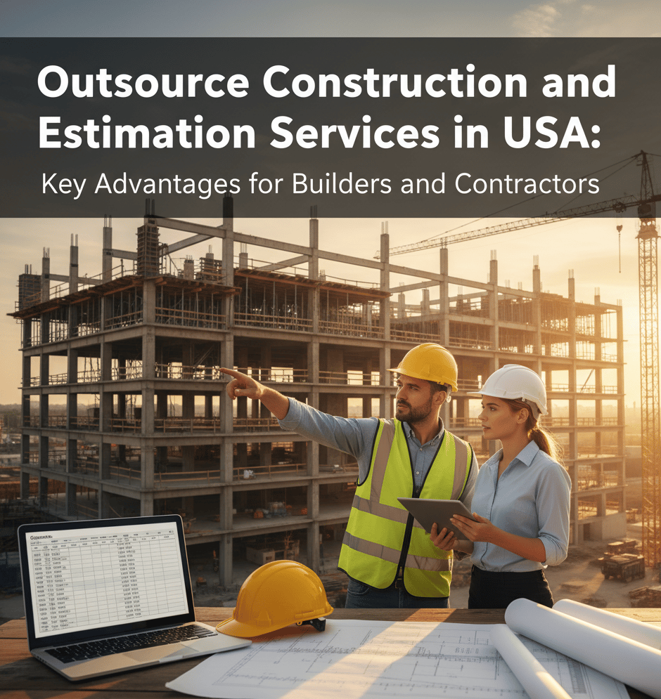 Outsource Construction and Estimation Services in USA: Key Advantages for Builders and Contractors