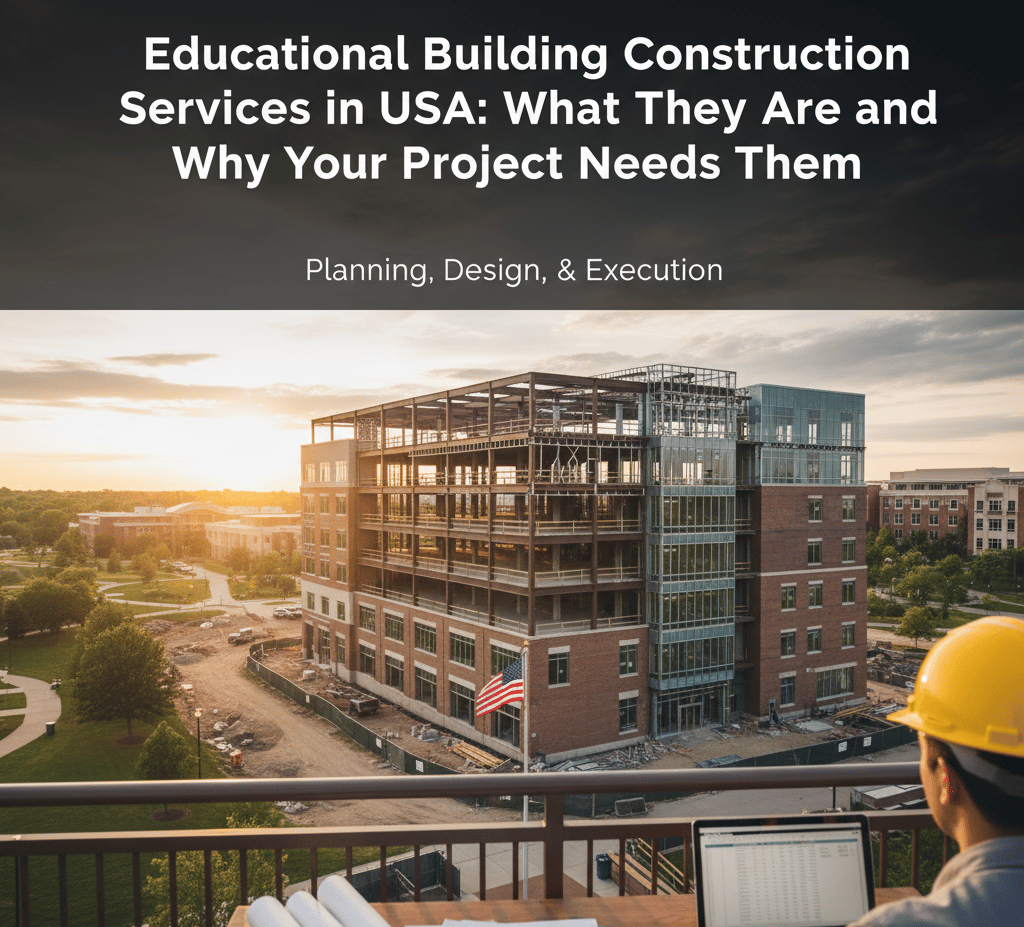 Educational Building Construction Services in USA: What They Are and Why Your Project Needs Them
