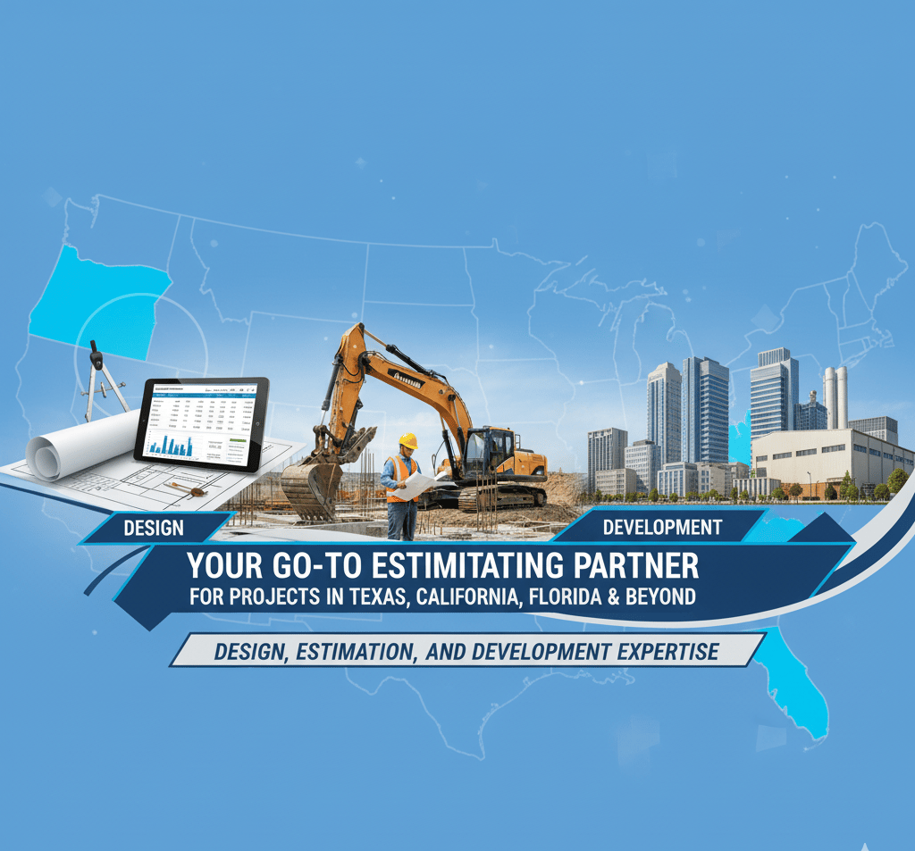 “Your Go-To Estimating Partner for Projects in Texas, California, Florida & Beyond”