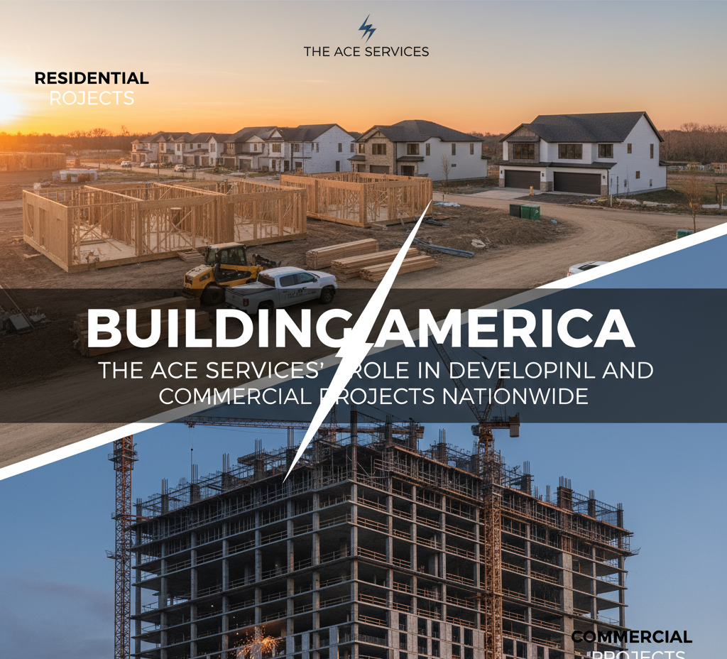 “Building America: The ACE Services’ Role in Developing Residential and Commercial Projects Nationwide”