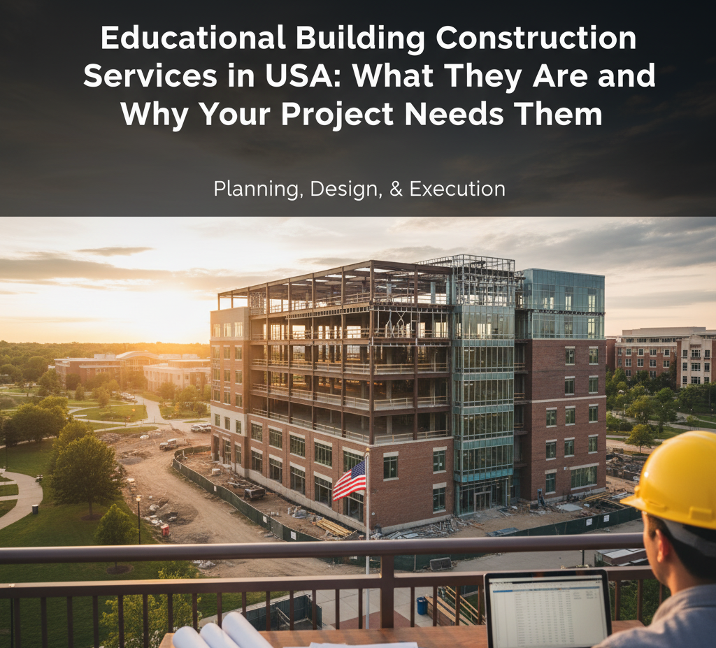 Educational Building Construction Services in USA