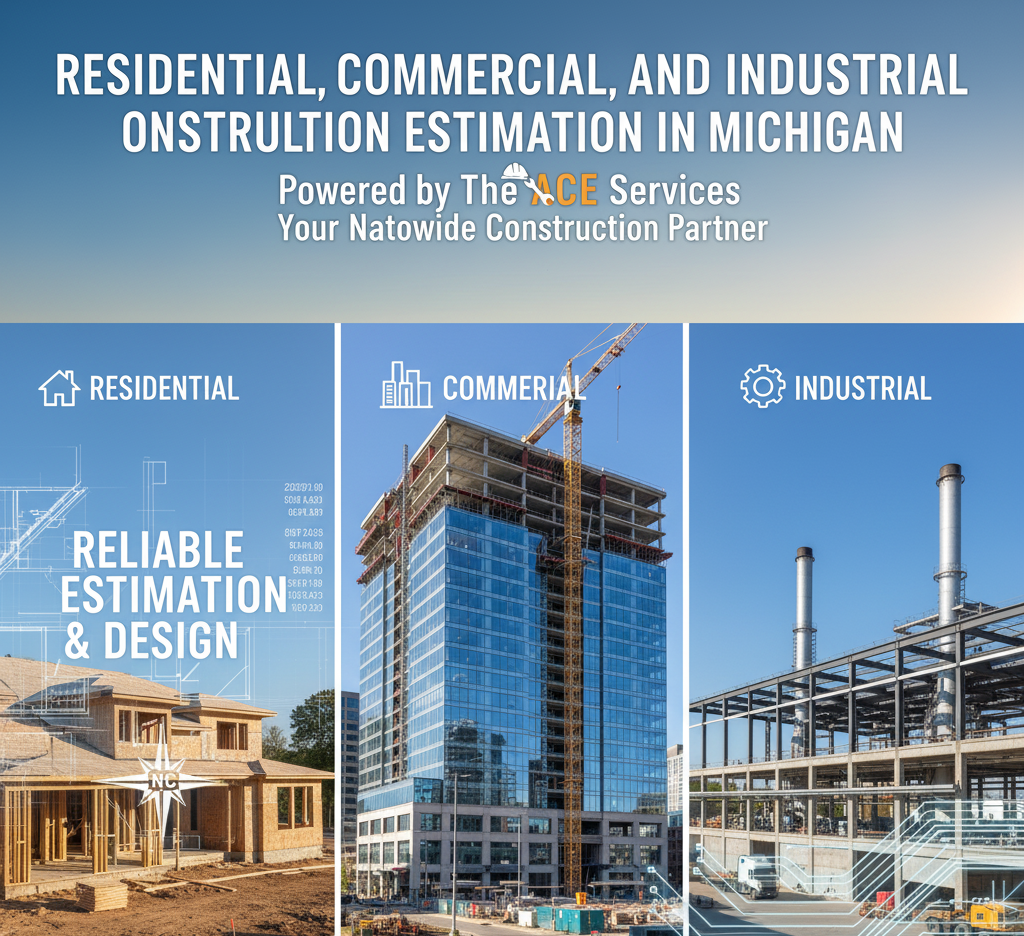 Residential, Commercial, and Industrial Construction Estimation in Michigan