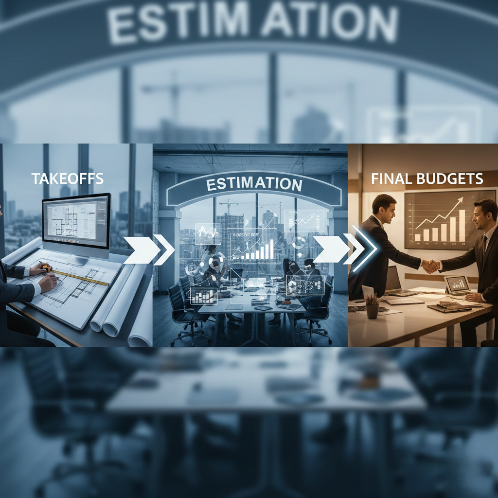 Commercial Estimation Process: From Takeoffs to Final Budgets