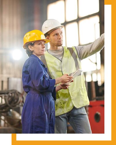 construction-site-worker-P36CXKN-1 blueprints